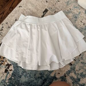 Lululemon White Court Rival High-Rise Skort Size 8